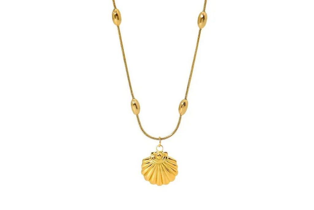 Golden Shell Necklace