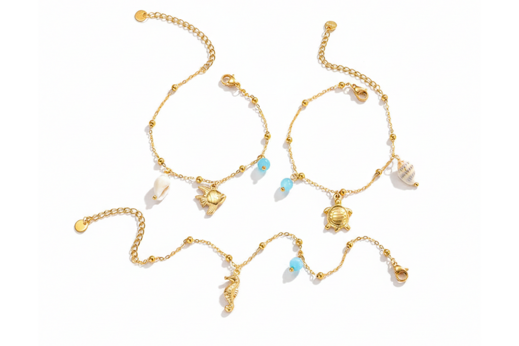 Sea Life Charm Bracelet