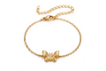 Golden Butterfly Bracelet