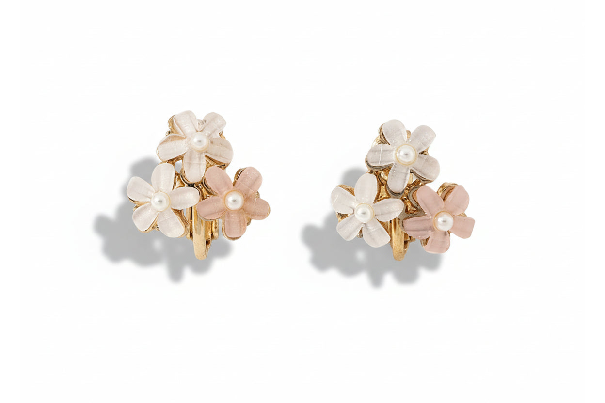 Sweet Flower Stud Earrings