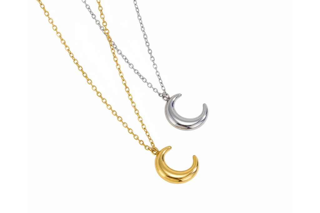 Simple Moon Necklace